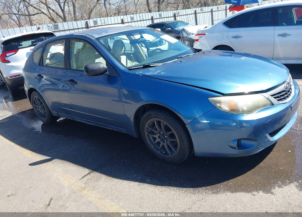 2008 SUBARU IMPREZA 2.5I VIN: JF1GH61688H821041