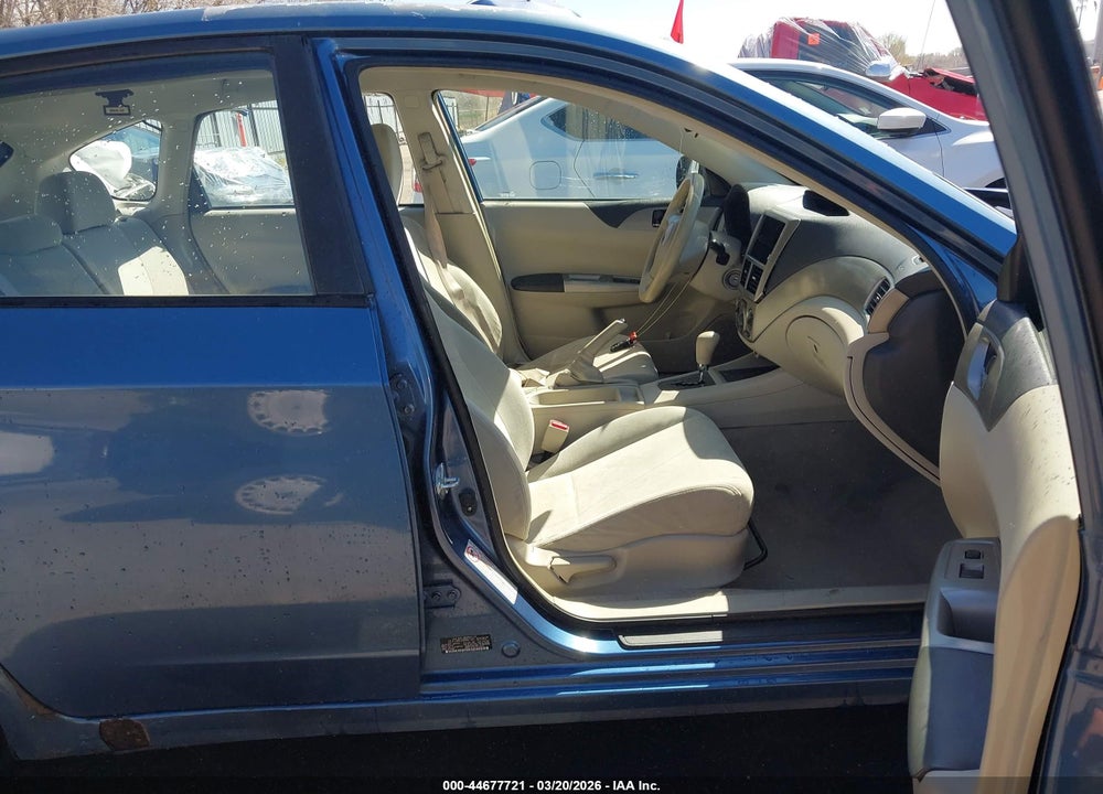 2008 SUBARU IMPREZA 2.5I VIN: JF1GH61688H821041