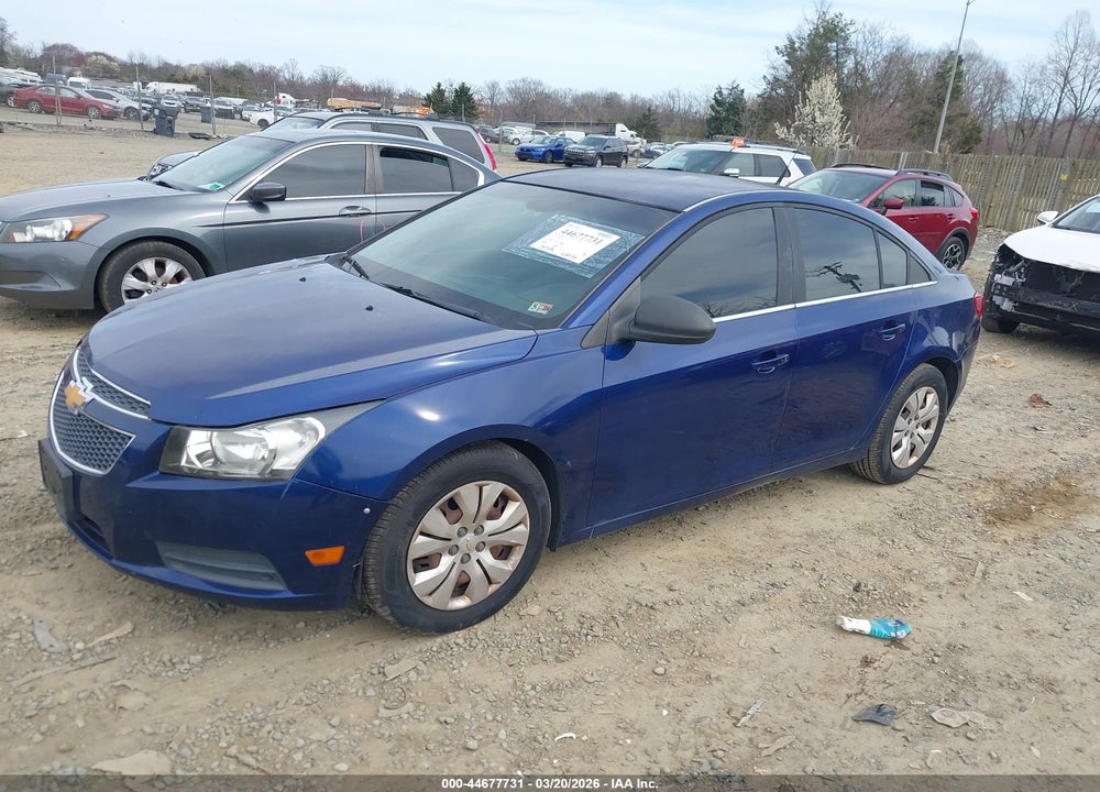 2012 CHEVROLET CRUZE LS VIN: 1G1PC5SH6C7165612