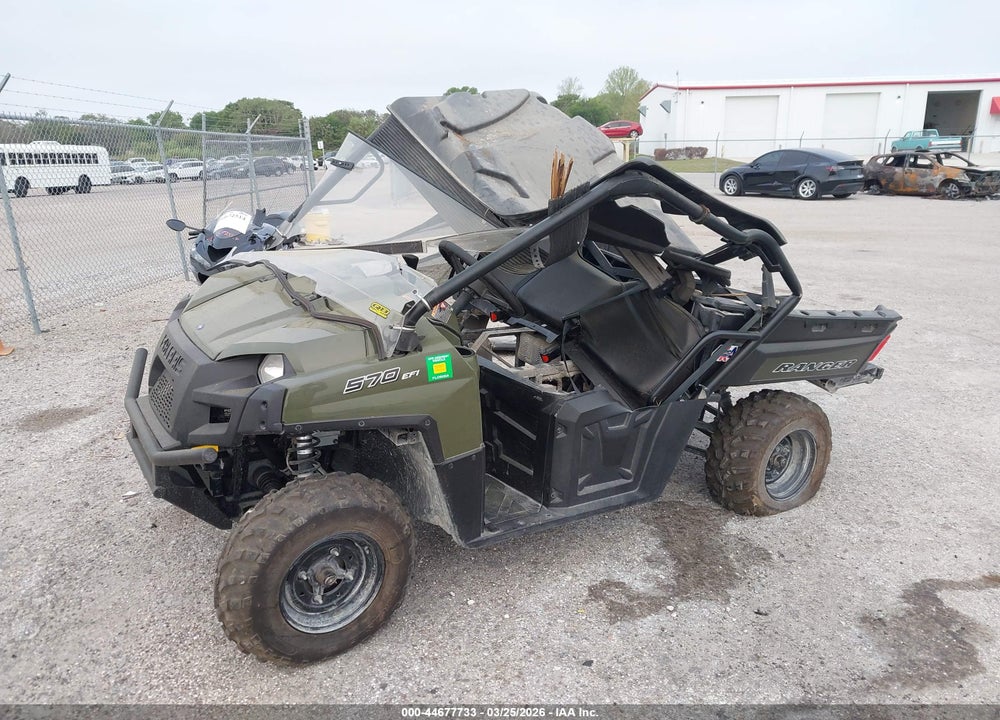 2023 POLARIS RANGER 570 FULL-SIZE VIN: 3NSCCA57XPE278937