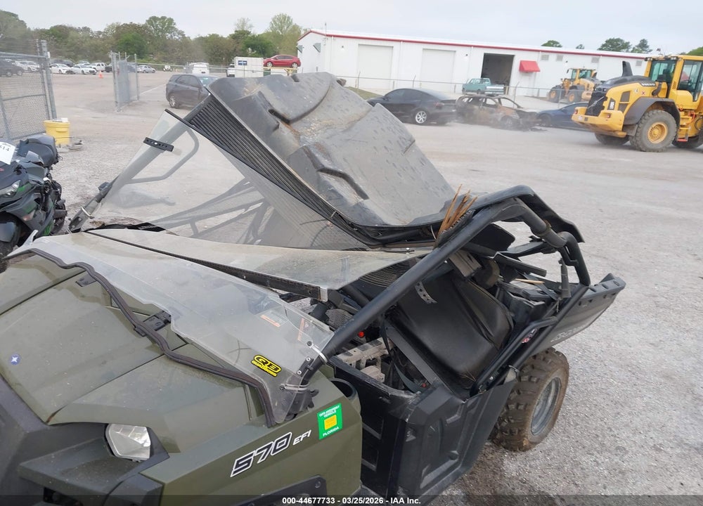 2023 POLARIS RANGER 570 FULL-SIZE VIN: 3NSCCA57XPE278937