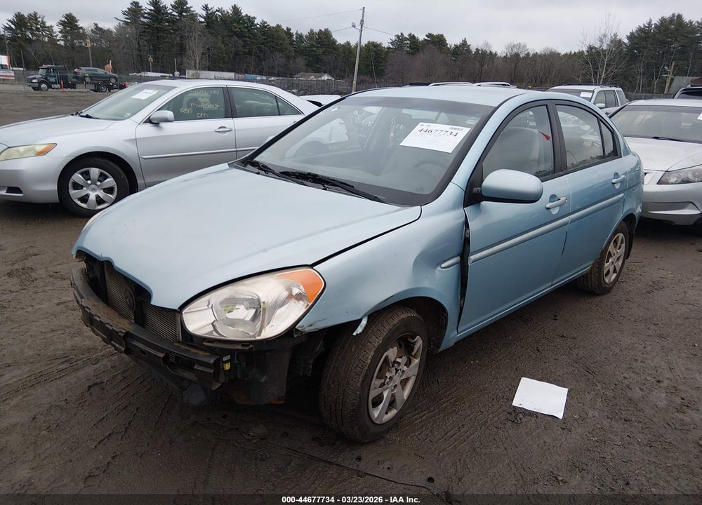 2010 HYUNDAI ACCENT GLS VIN: KMHCN4AC5AU467340