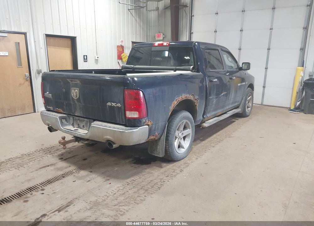 2012 RAM 1500 SLT VIN: 1C6RD7LT3CS169066
