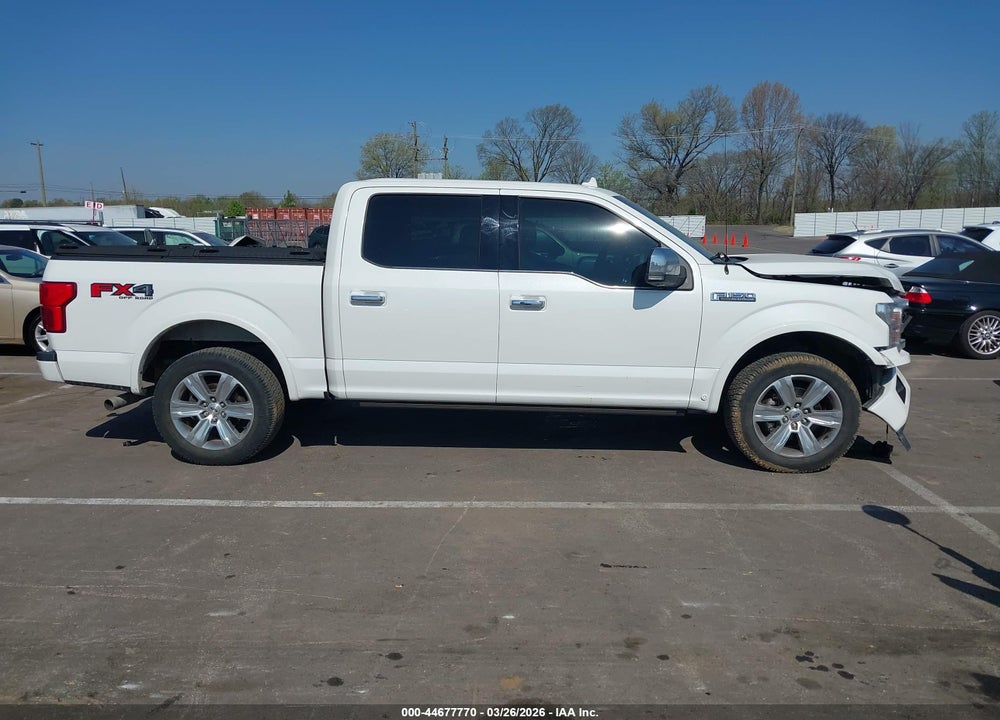 2020 FORD F-150 PLATINUM VIN: 1FTEW1E43LFA54562