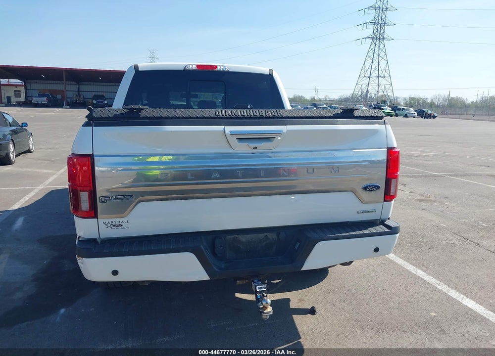2020 FORD F-150 PLATINUM VIN: 1FTEW1E43LFA54562