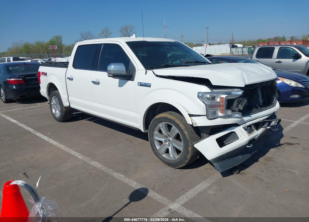 2020 FORD F-150 PLATINUM VIN: 1FTEW1E43LFA54562