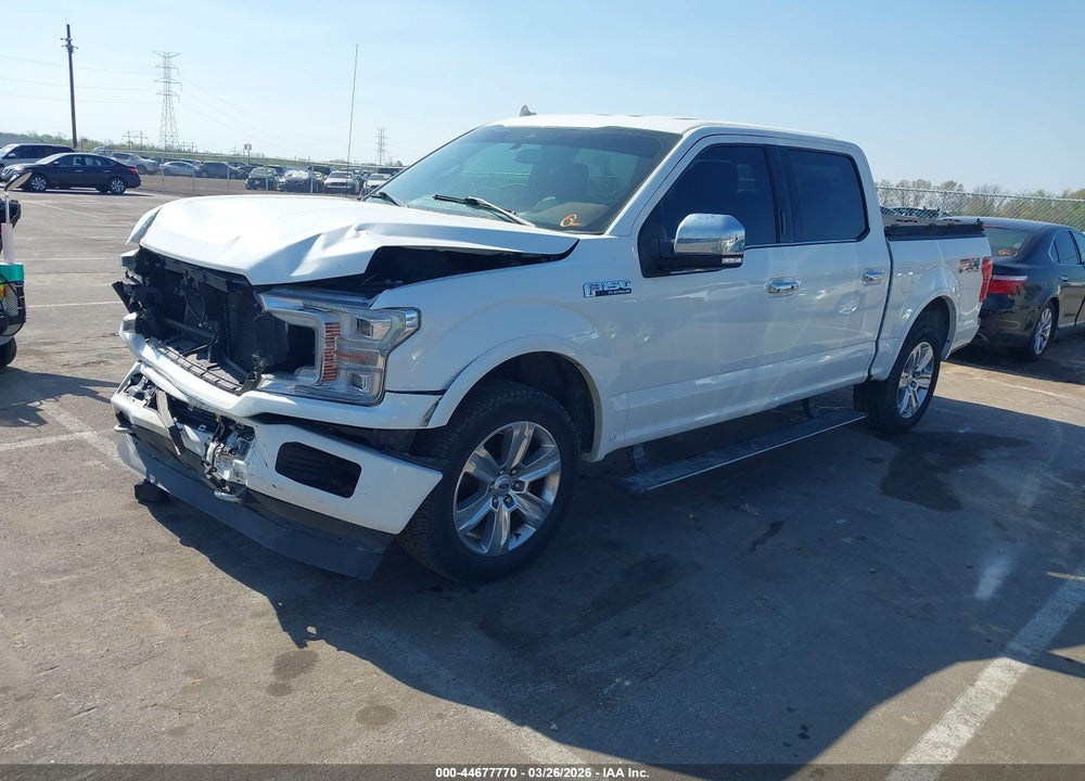 2020 FORD F-150 PLATINUM VIN: 1FTEW1E43LFA54562