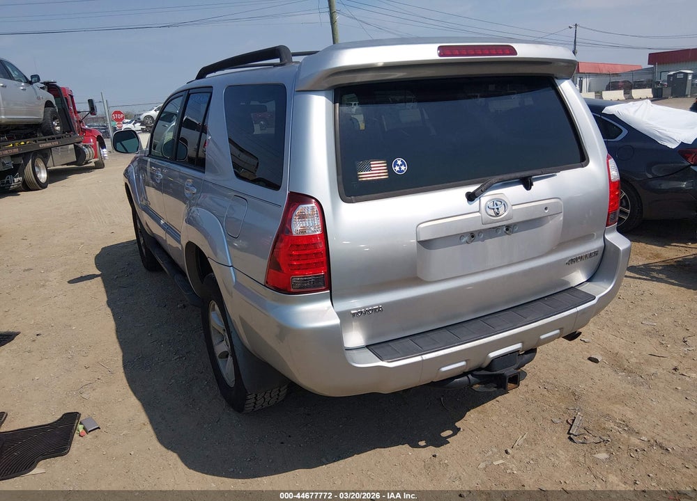 2007 TOYOTA 4RUNNER SPORT V8 VIN: JTEBT14R978042334