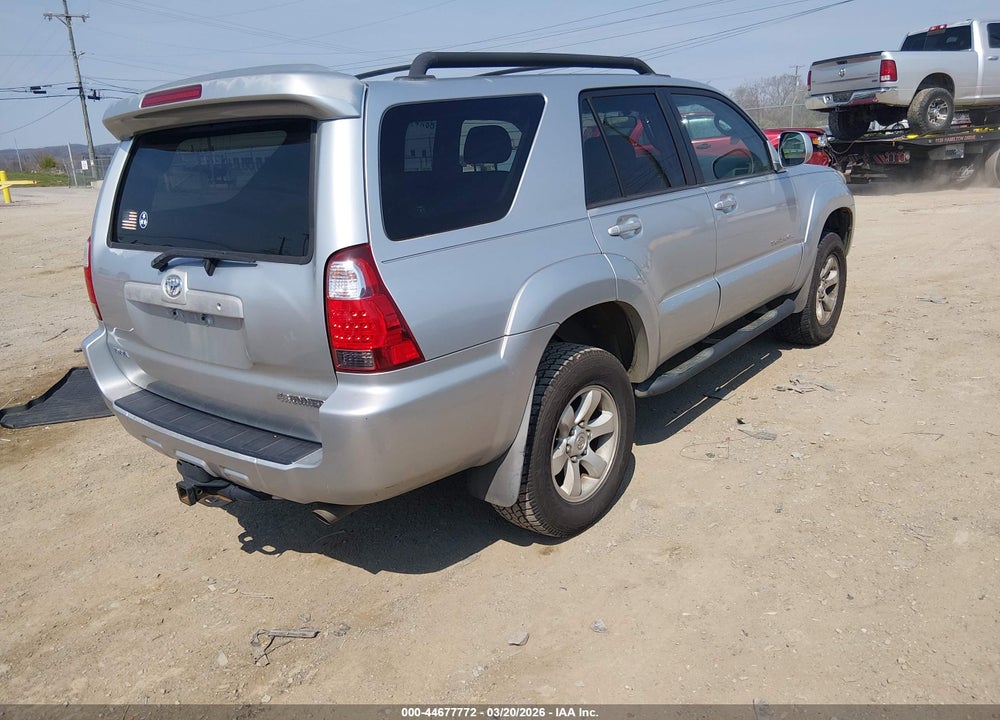 2007 TOYOTA 4RUNNER SPORT V8 VIN: JTEBT14R978042334