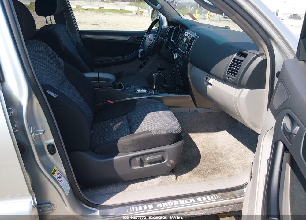 2007 TOYOTA 4RUNNER SPORT V8 VIN: JTEBT14R978042334