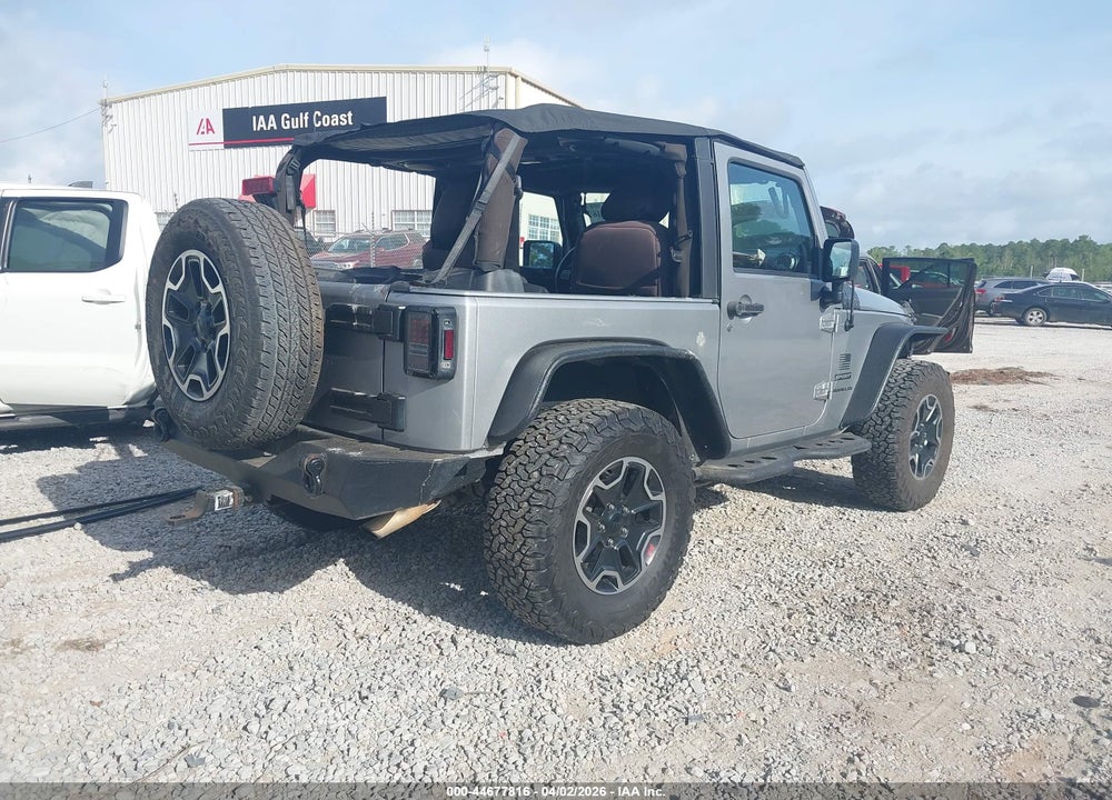 2014 JEEP WRANGLER SPORT VIN: 1C4AJWAG9EL156480