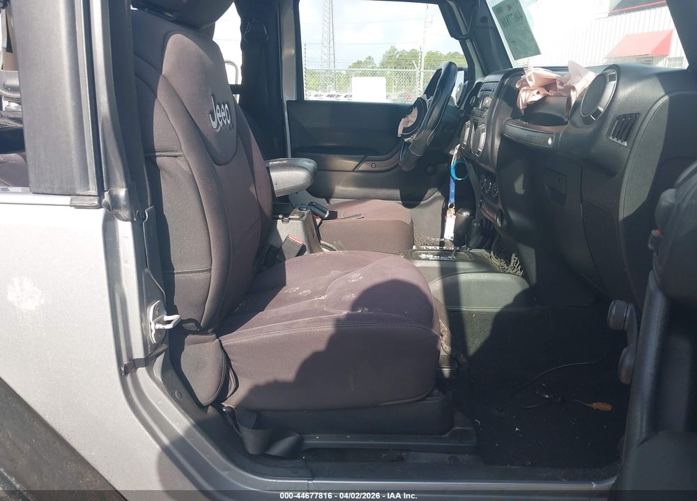 2014 JEEP WRANGLER SPORT VIN: 1C4AJWAG9EL156480