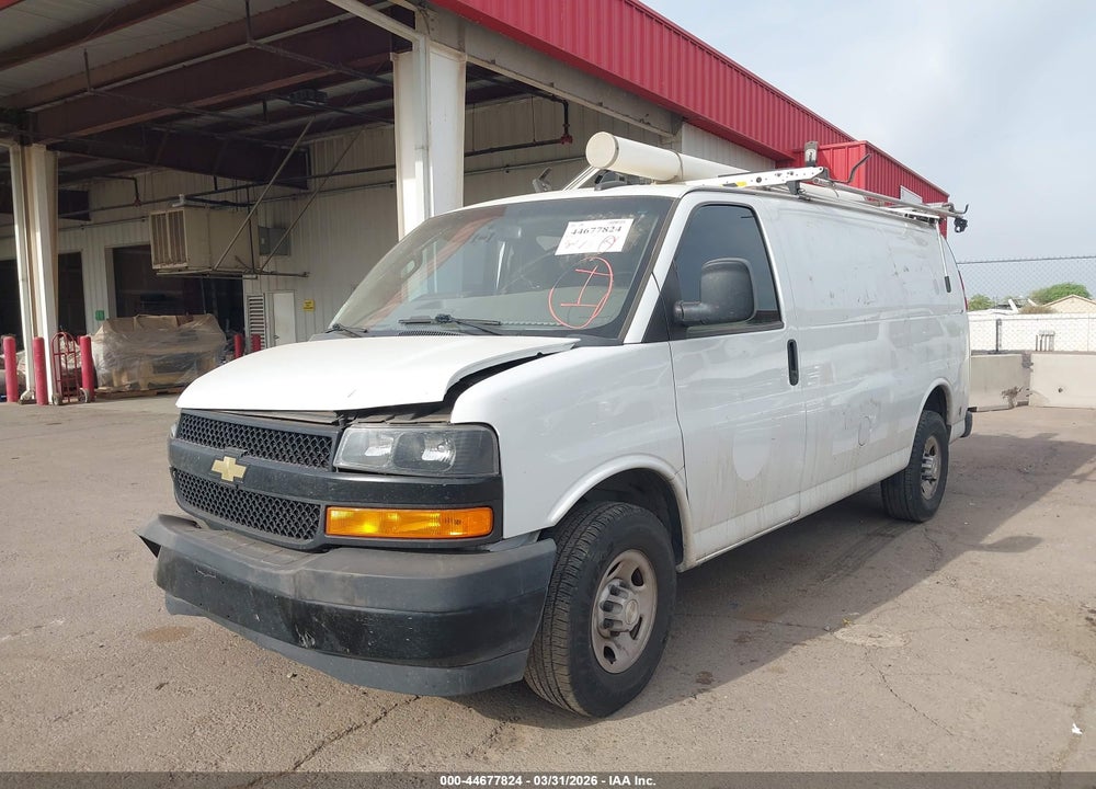 2022 CHEVROLET EXPRESS CARGO RWD 2500 REGULAR WHEELBASE WT VIN: 1GCWGAFP1N1270257