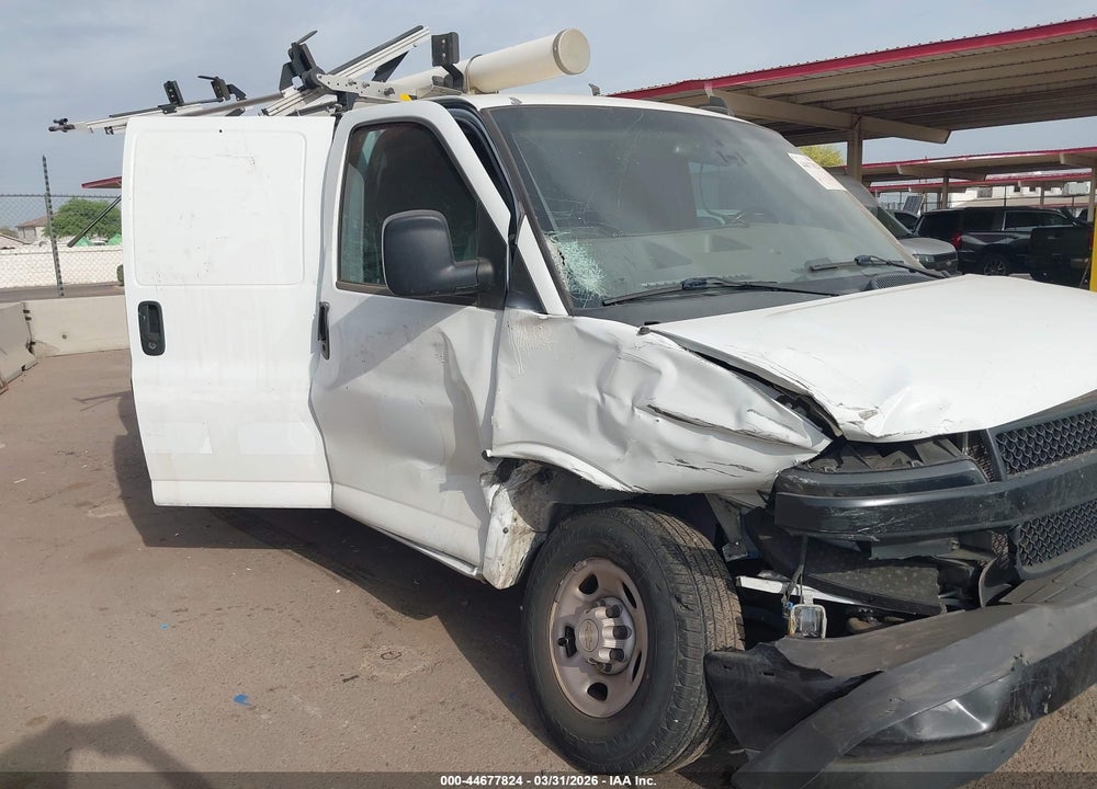 2022 CHEVROLET EXPRESS CARGO RWD 2500 REGULAR WHEELBASE WT VIN: 1GCWGAFP1N1270257