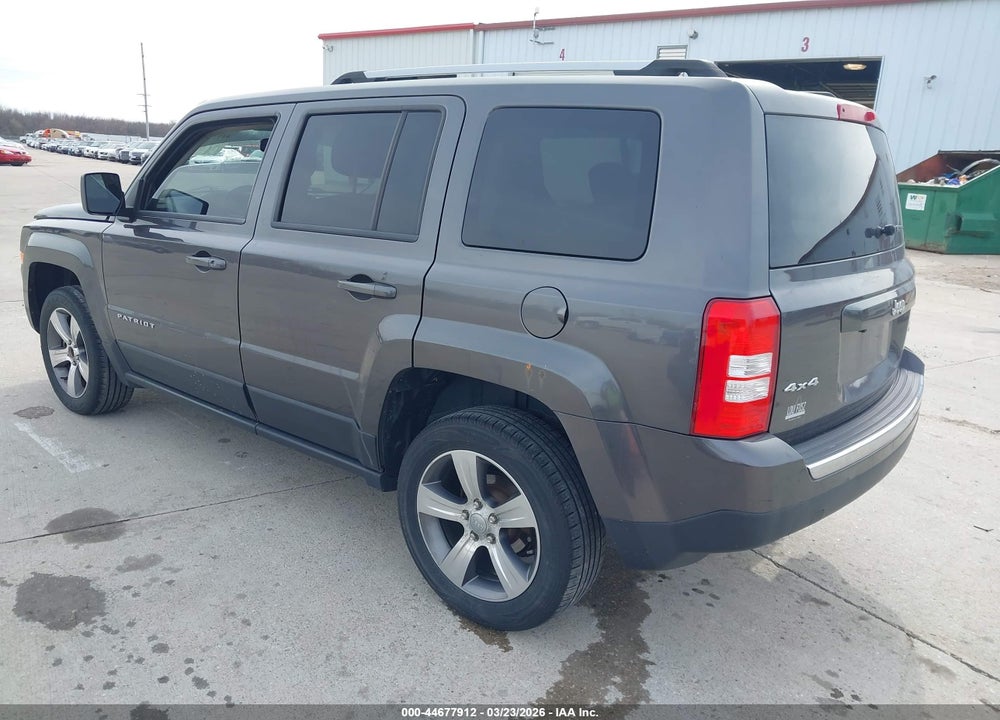 2016 JEEP PATRIOT HIGH ALTITUDE EDITION VIN: 1C4NJRFB0GD612718