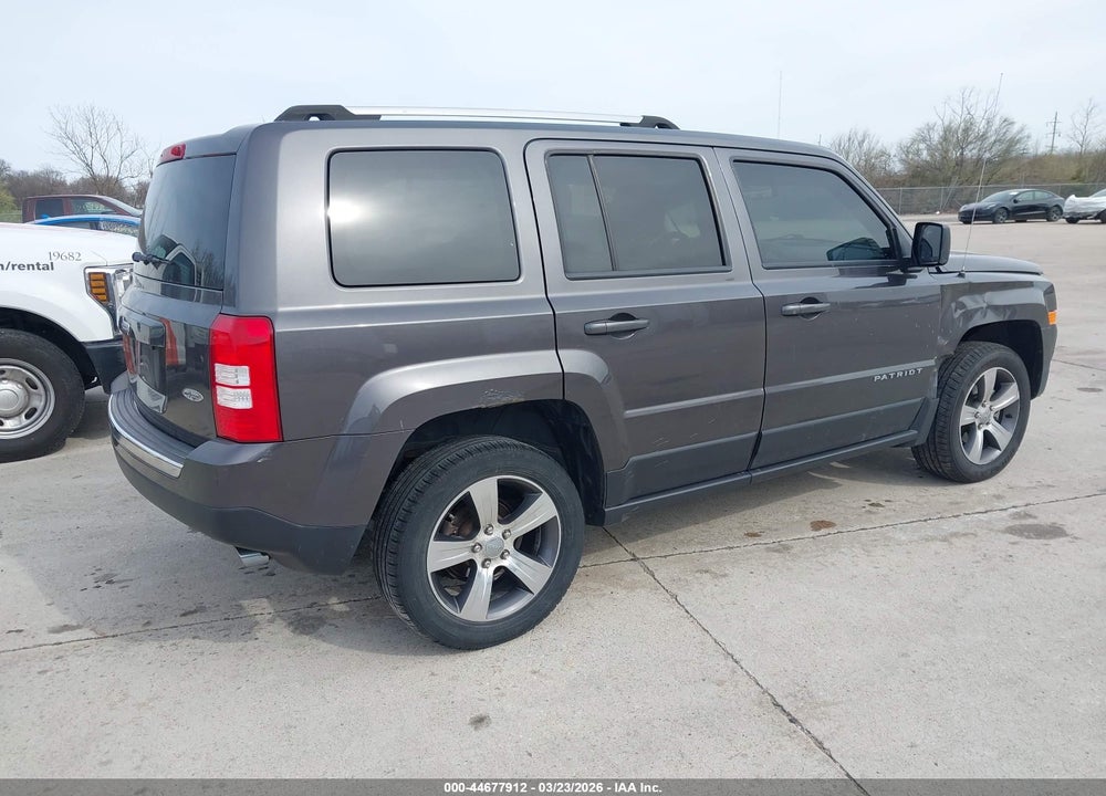 2016 JEEP PATRIOT HIGH ALTITUDE EDITION VIN: 1C4NJRFB0GD612718