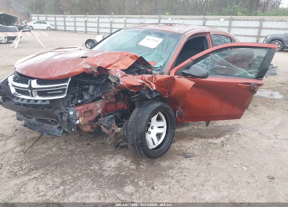 2012 DODGE AVENGER SE VIN: 1C3CDZAB4CN190337