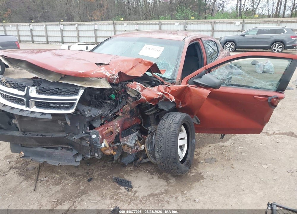 2012 DODGE AVENGER SE VIN: 1C3CDZAB4CN190337