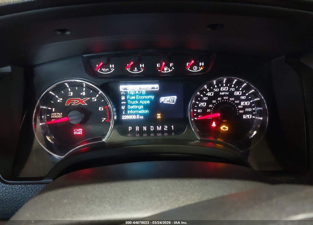 2013 FORD F-150 FX4 VIN: 1FTFW1EF5DKF51871