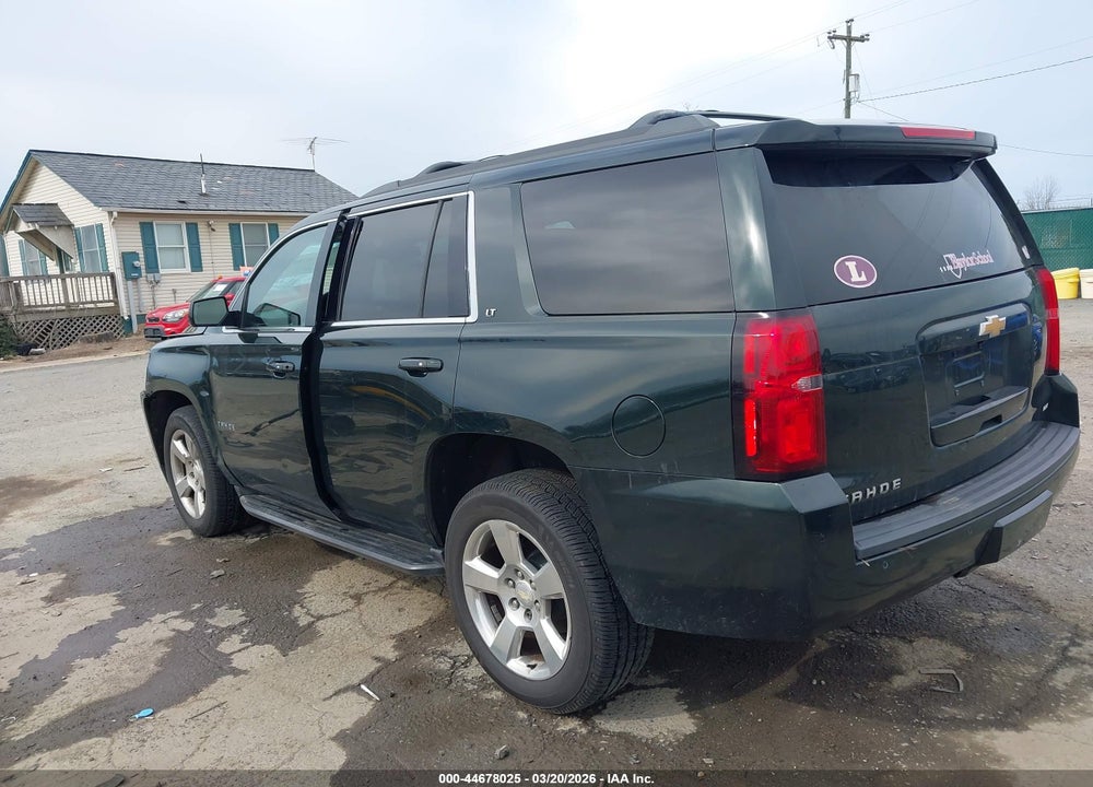 2016 CHEVROLET TAHOE LT VIN: 1GNSKBKC5GR294904