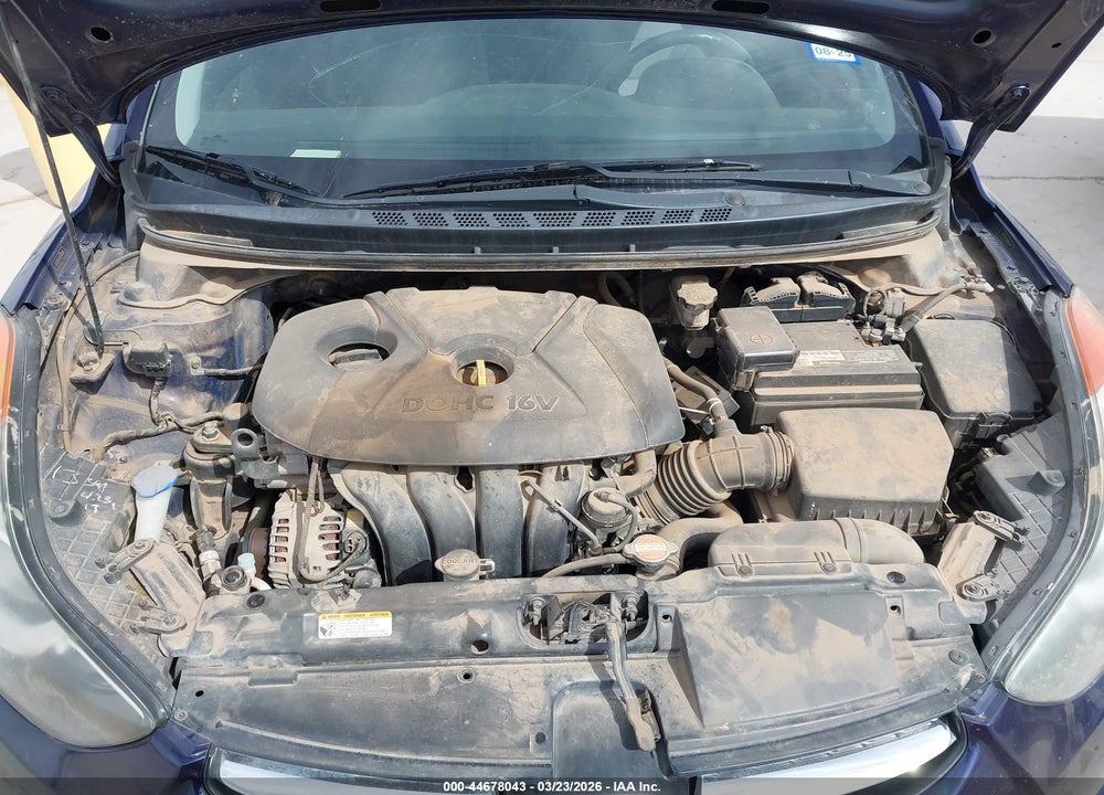 2012 HYUNDAI ELANTRA GLS VIN: 5NPDH4AE9CH062497