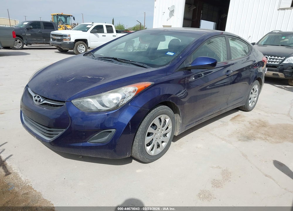 2012 HYUNDAI ELANTRA GLS VIN: 5NPDH4AE9CH062497
