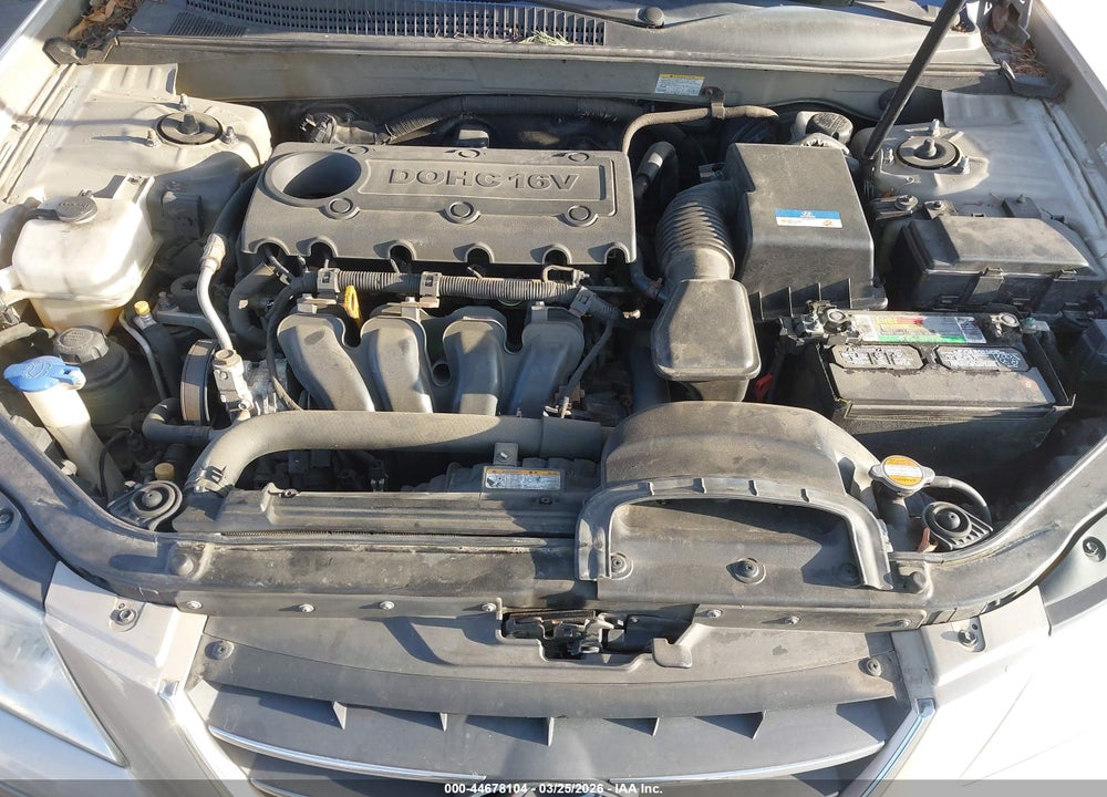 2010 HYUNDAI SONATA GLS VIN: 5NPET4AC3AH617300