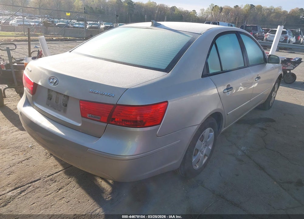 2010 HYUNDAI SONATA GLS VIN: 5NPET4AC3AH617300