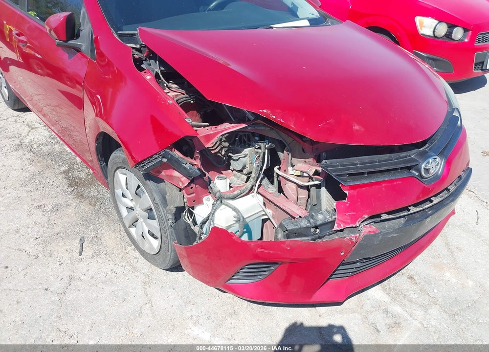 2015 TOYOTA COROLLA LE VIN: 5YFBURHEXFP230029