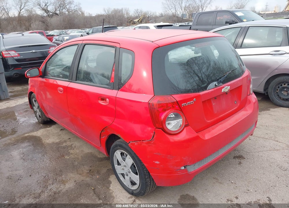 2010 CHEVROLET AVEO LT VIN: KL1TD6DE7AB110177