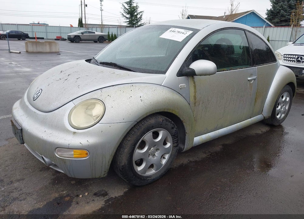 2002 VOLKSWAGEN NEW BEETLE GLS TDI VIN: 3VWCP21C12M422594