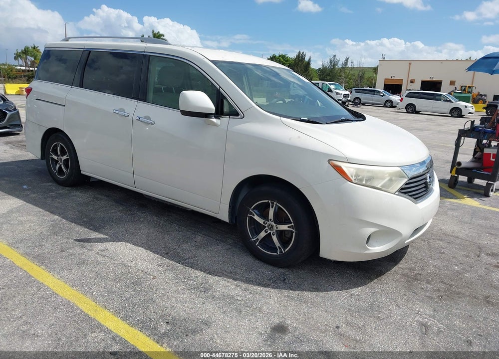 2012 NISSAN QUEST S VIN: JN8AE2KPXC9039534