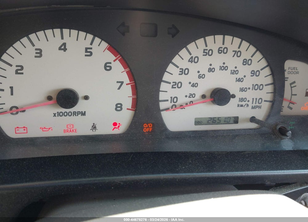 2001 TOYOTA TACOMA BASE V6 VIN: 5TEHN72N41Z774078