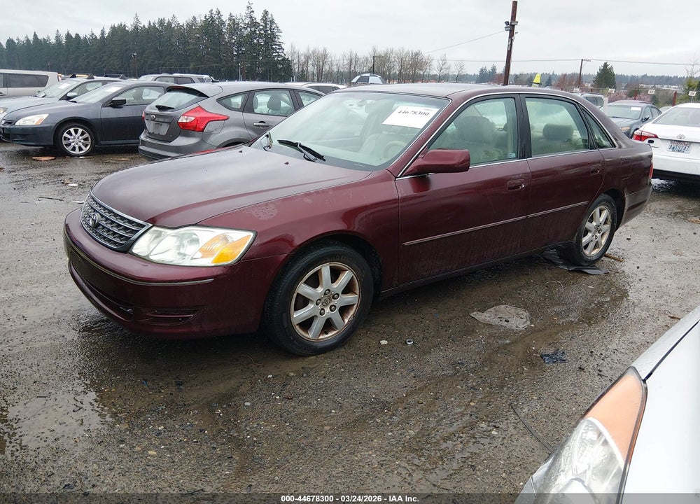 2003 TOYOTA AVALON XL VIN: 4T1BF28B93U269826