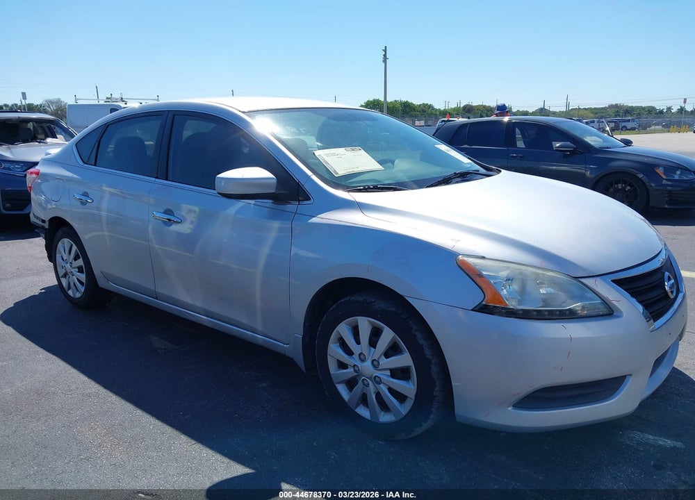 2014 NISSAN SENTRA SV VIN: 3N1AB7AP7EL653568