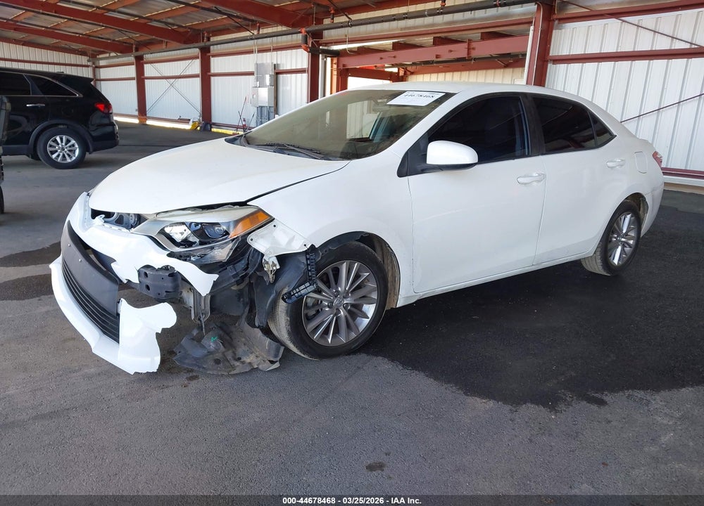 2014 TOYOTA COROLLA LE PLUS VIN: 5YFBURHE8EP132700