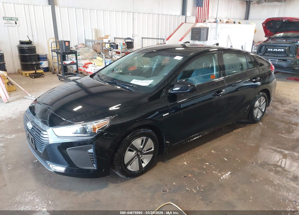 2018 HYUNDAI IONIQ HYBRID BLUE VIN: KMHC65LC5JU075846