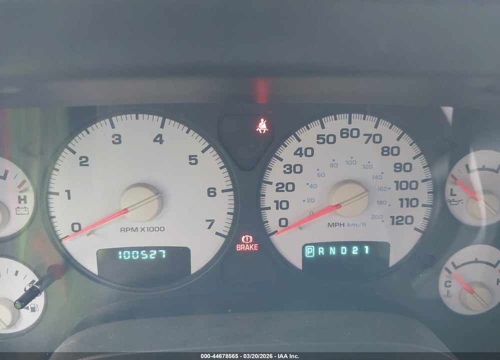2003 DODGE RAM 2500 SLT/LARAMIE/ST VIN: 3D7KU28D03G863256