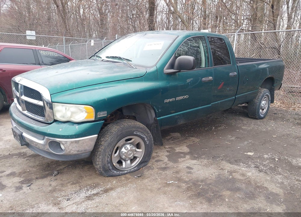 2003 DODGE RAM 2500 SLT/LARAMIE/ST VIN: 3D7KU28D03G863256