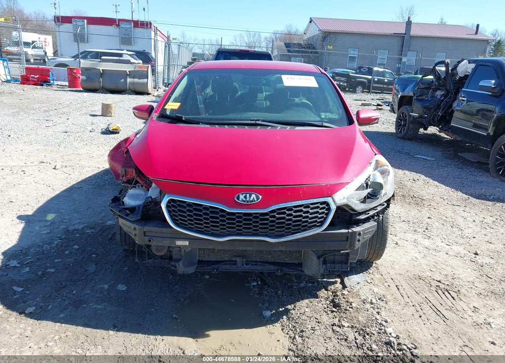 2016 KIA FORTE LX VIN: KNAFX4A61G5537521