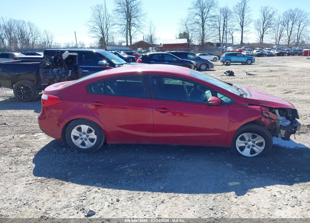2016 KIA FORTE LX VIN: KNAFX4A61G5537521
