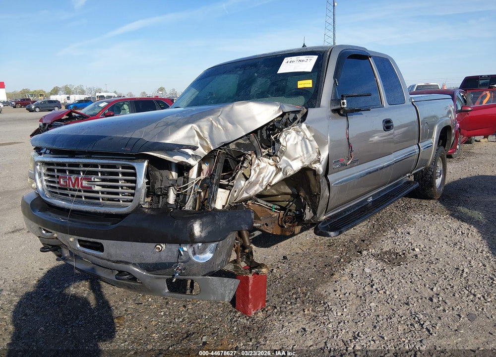 2002 GMC SIERRA 2500HD SLE VIN: 1GTHK29172E164307
