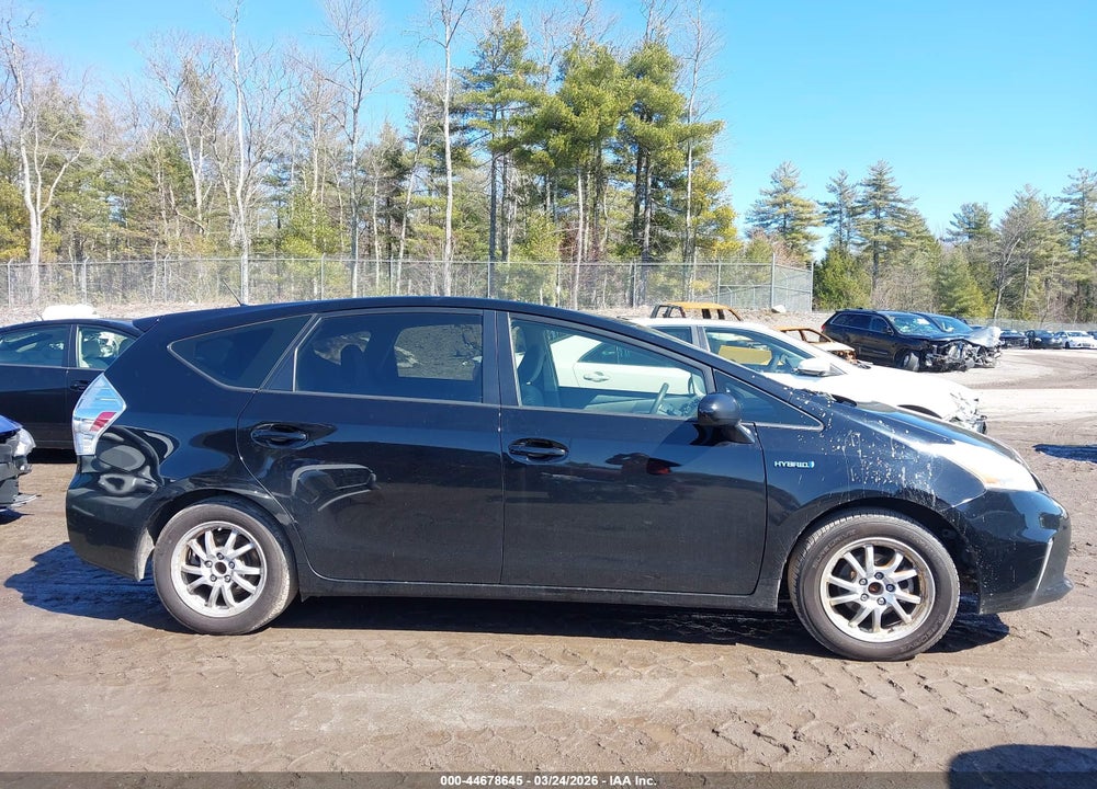 2012 TOYOTA PRIUS V THREE VIN: JTDZN3EU6C3076668