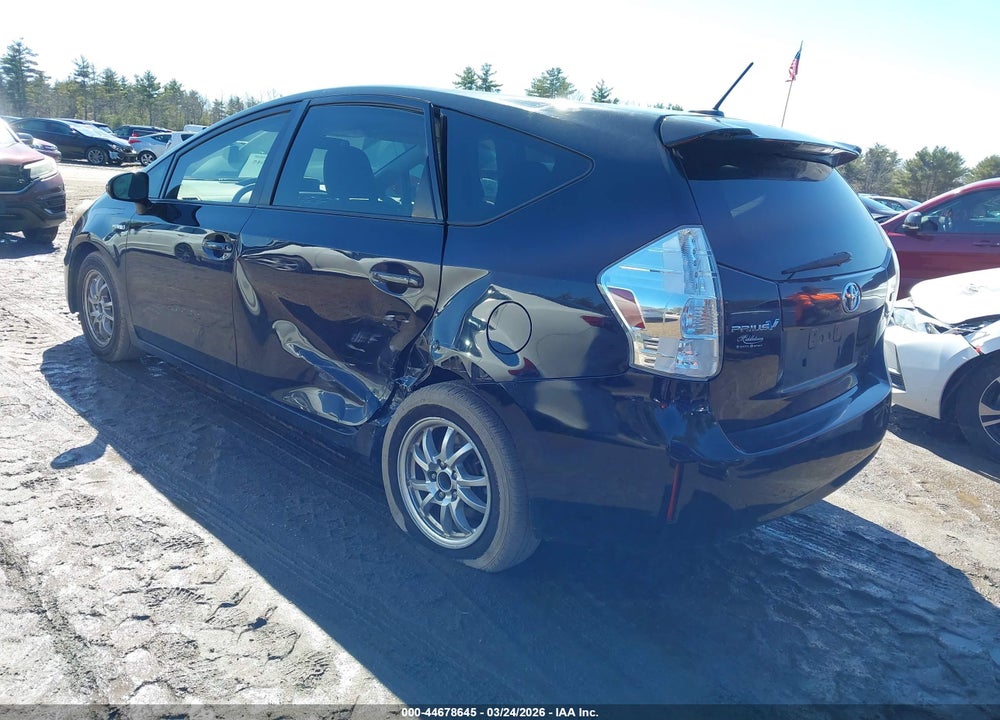 2012 TOYOTA PRIUS V THREE VIN: JTDZN3EU6C3076668