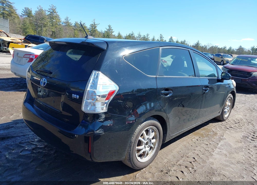 2012 TOYOTA PRIUS V THREE VIN: JTDZN3EU6C3076668