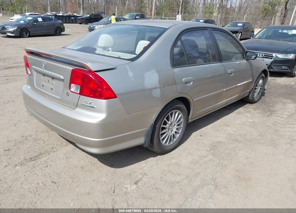 2005 HONDA CIVIC LX VIN: 2HGES16535H626655