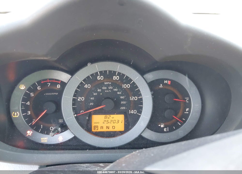 2010 TOYOTA RAV4 LIMITED VIN: 2T3YF4DV0AW036251