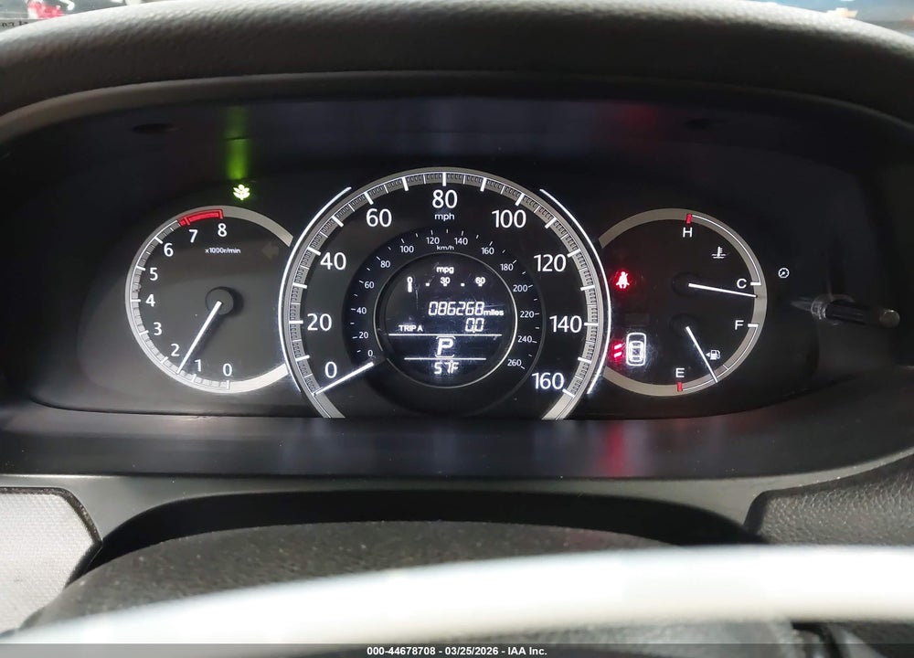 2013 HONDA ACCORD LX VIN: 1HGCR2F35DA160814