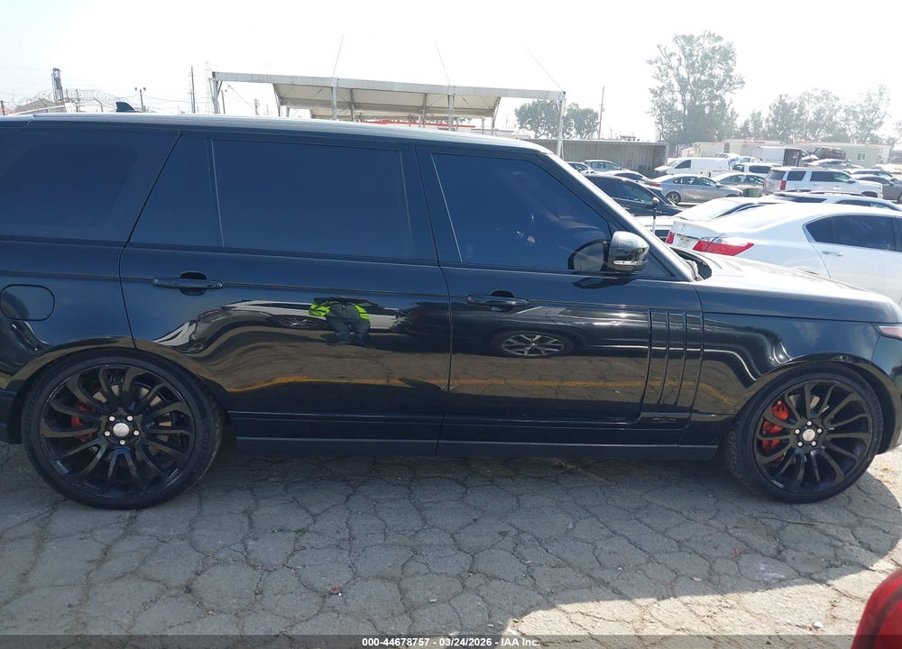 2016 LAND ROVER RANGE ROVER 5.0L V8 HOLLAND   HOLLAND/5.0L V8 SUPERCHARGED AUTOBIOGRAPHY VIN: SALGV3EF8GA290659