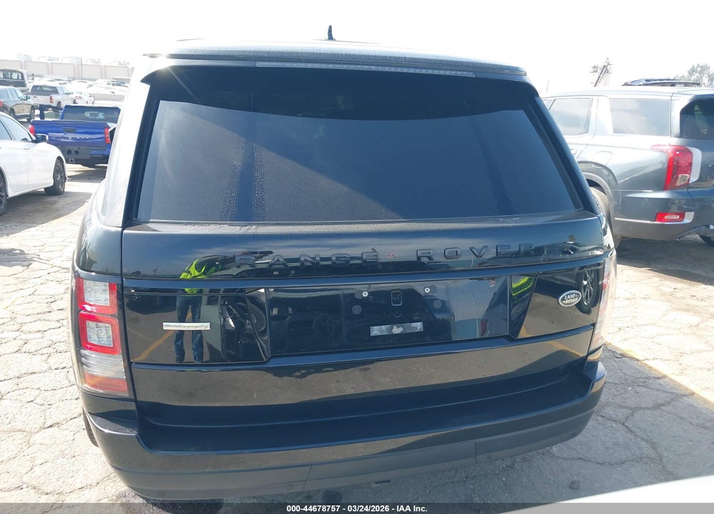 2016 LAND ROVER RANGE ROVER 5.0L V8 HOLLAND   HOLLAND/5.0L V8 SUPERCHARGED AUTOBIOGRAPHY VIN: SALGV3EF8GA290659